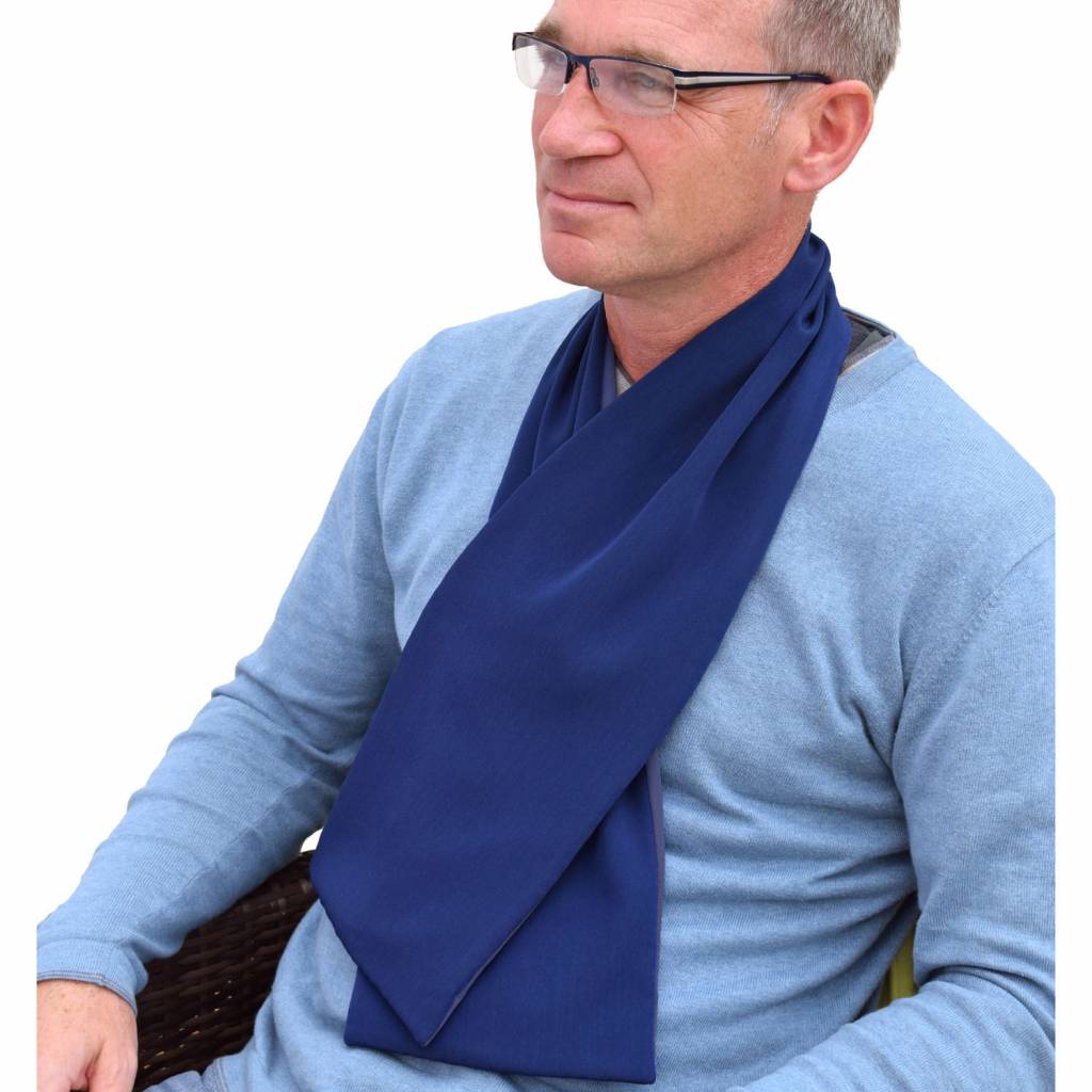 Bibetta Cross Scarf Care Design Navy model