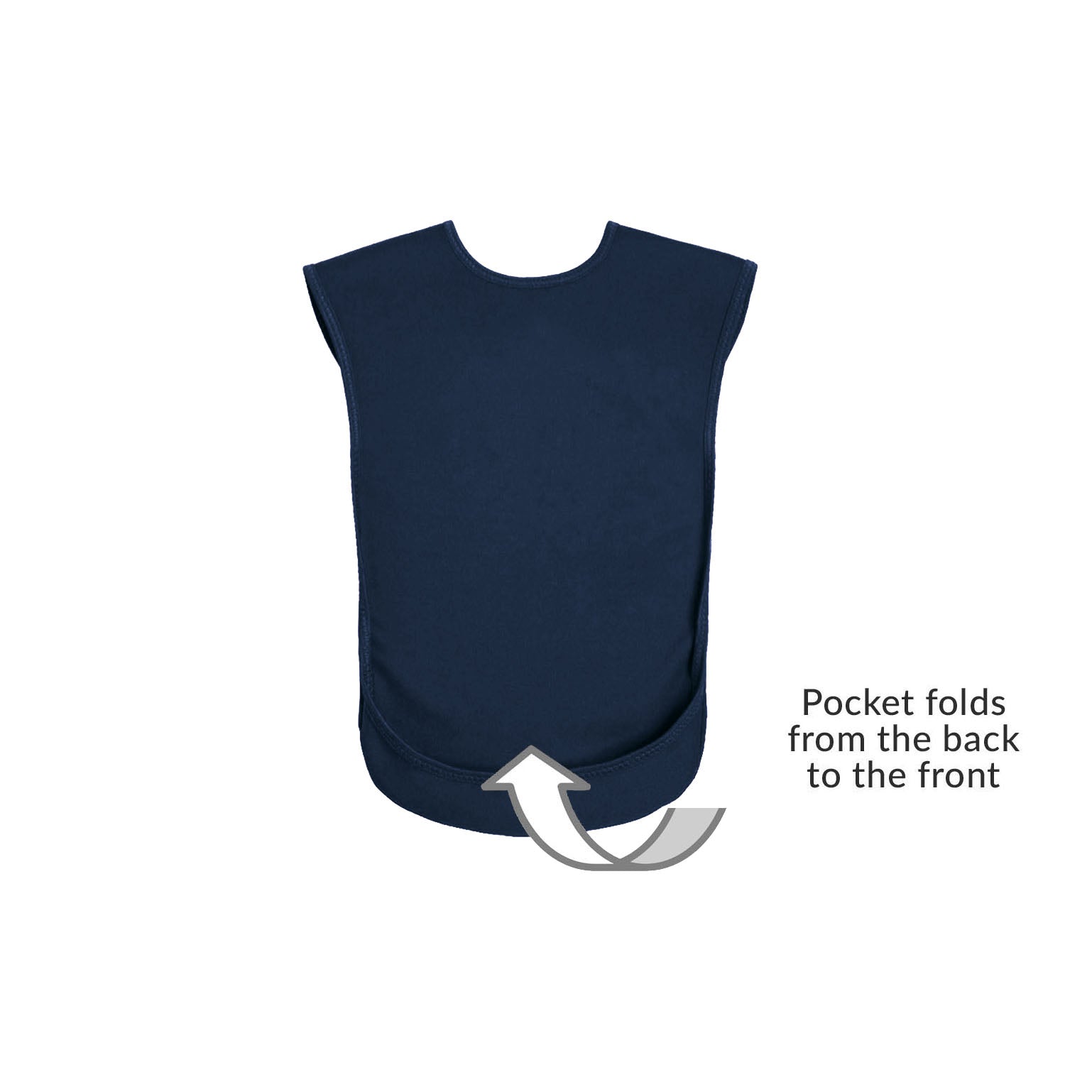 Bibetta Tabard Slab JuniorNavy Pro80 opvangbak