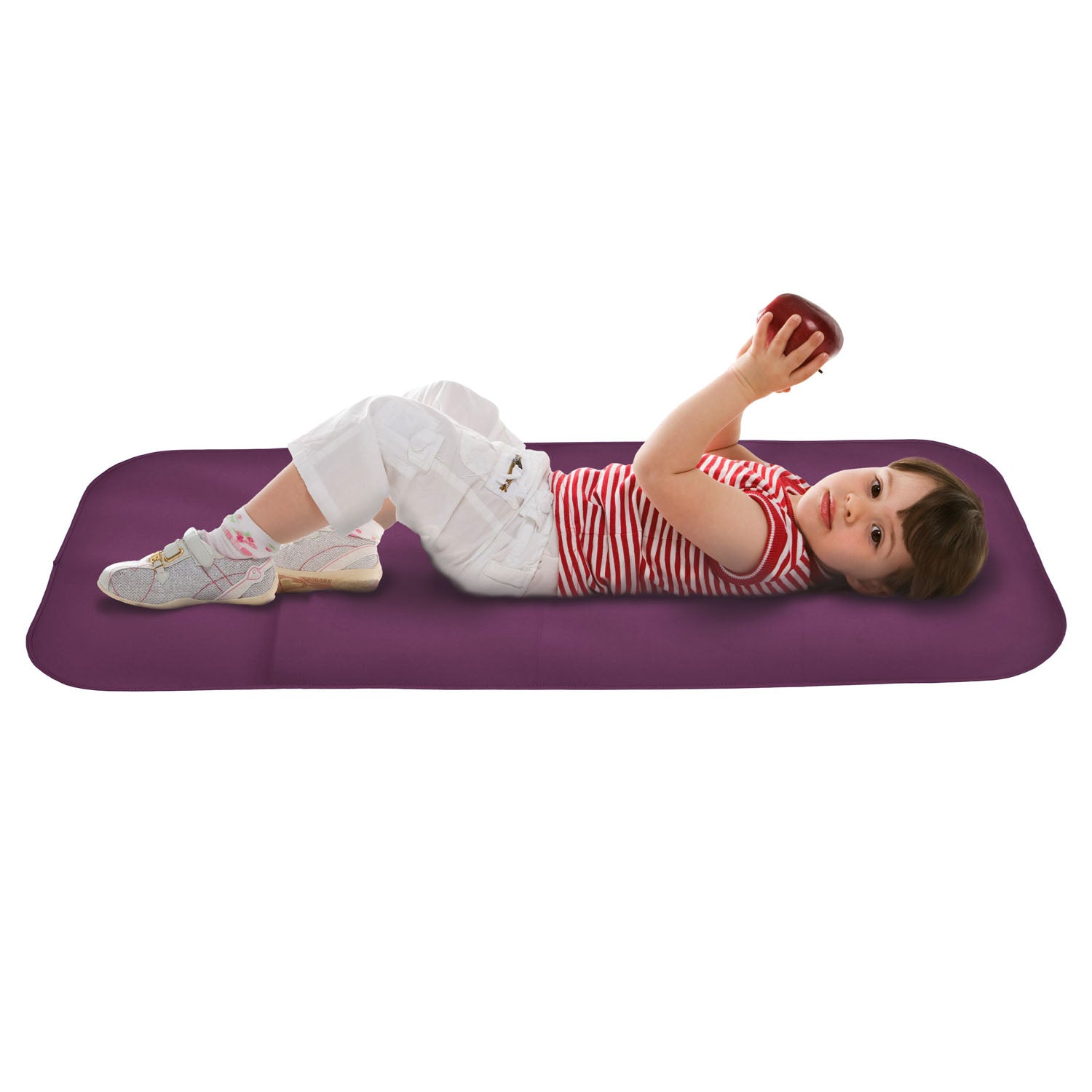 Bibetta verschoningsmat Junior Aubergine1