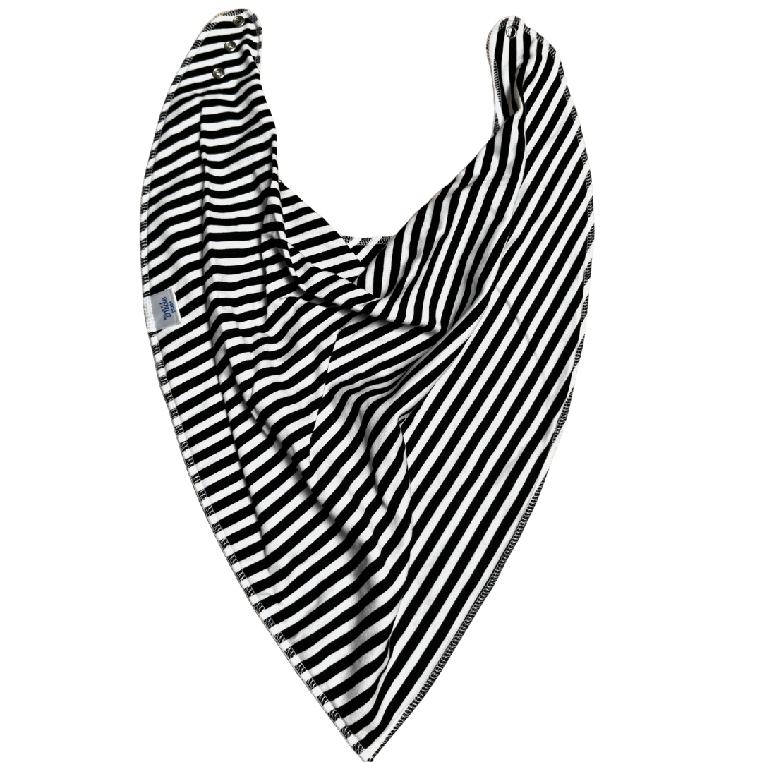 Bandana Bibble  Black vs White