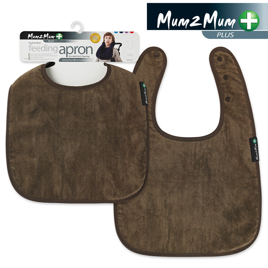 Mum2Mum Standard Plus Lätzchen Schokolade