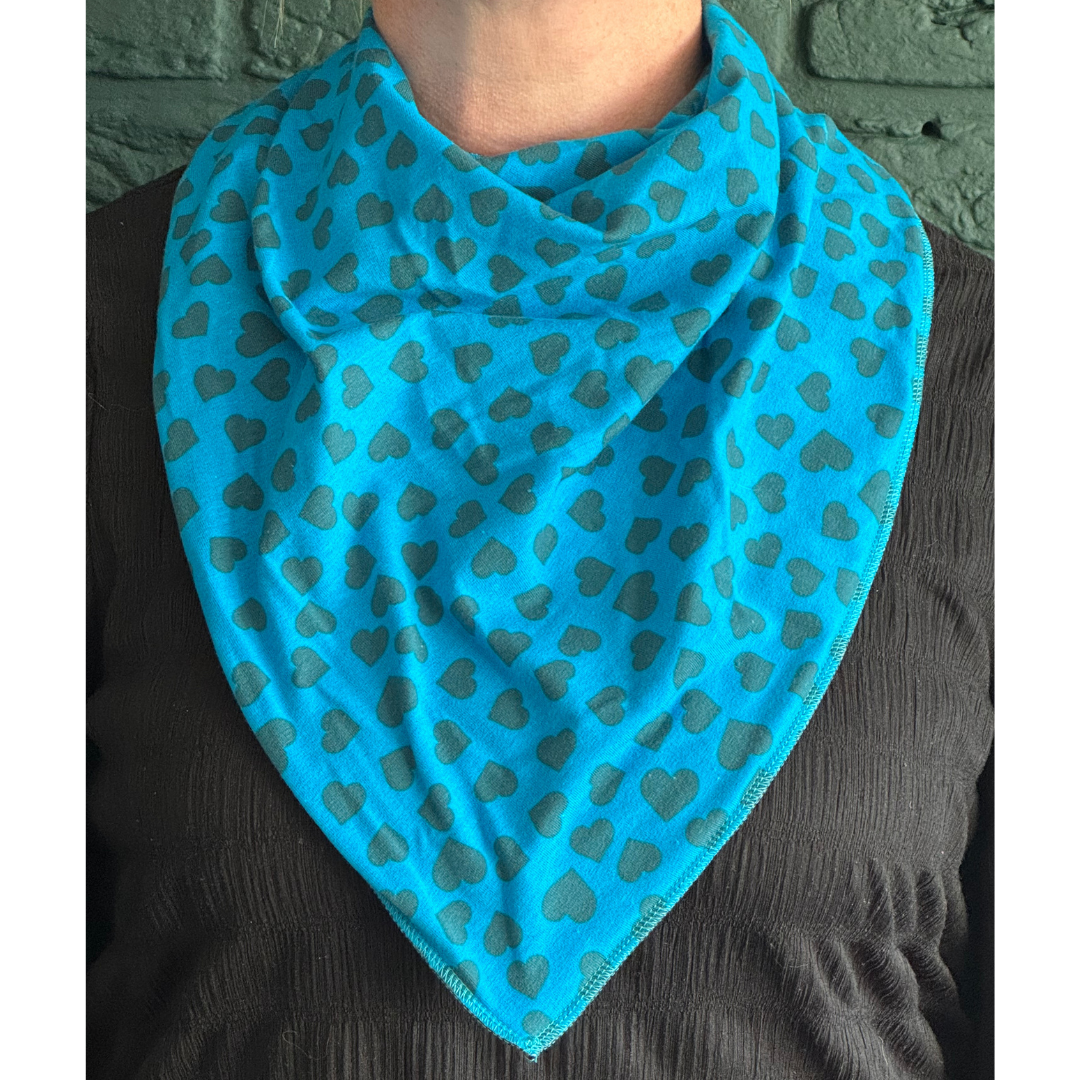 Bandana Bibble  Queen of hearts