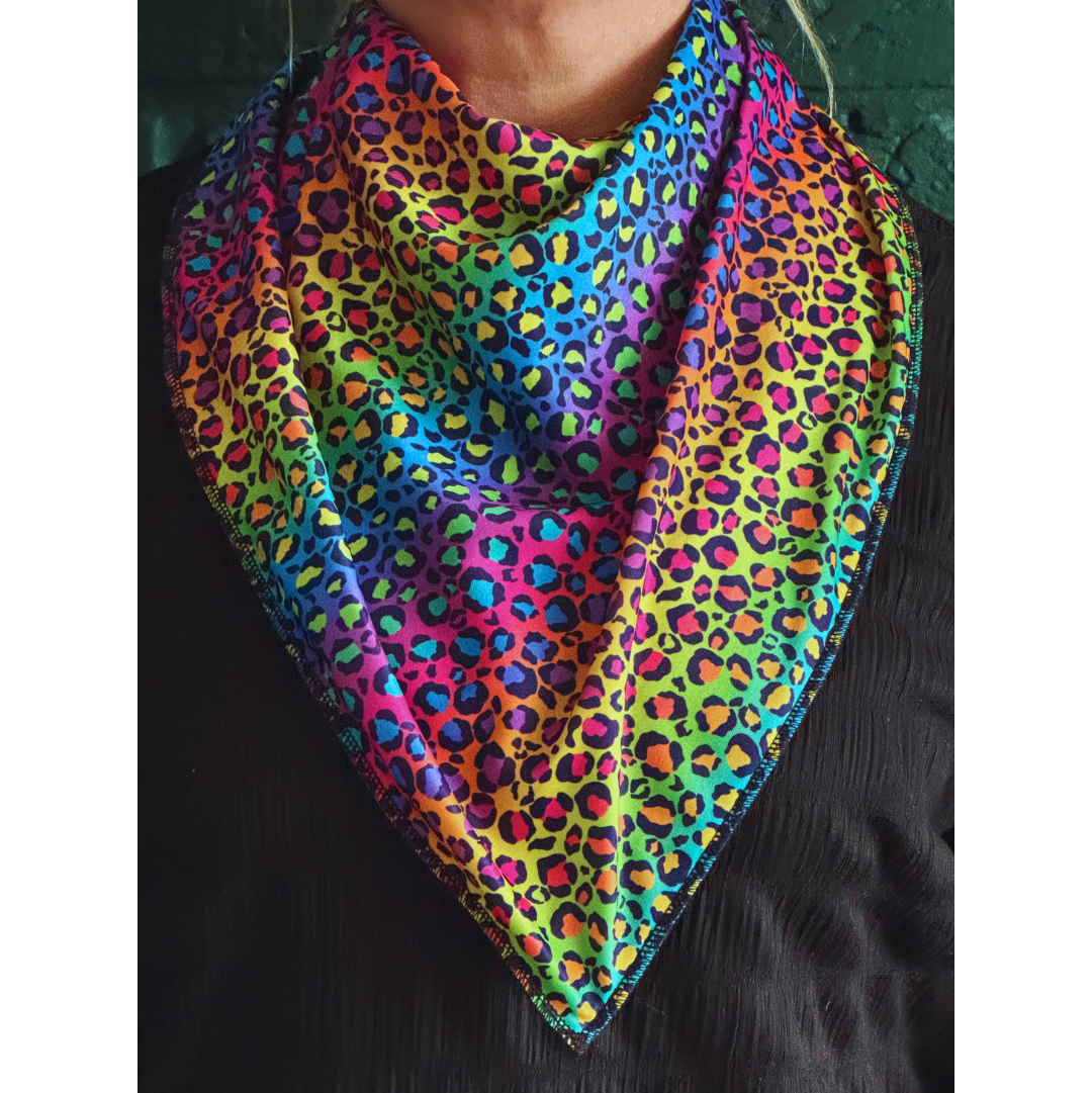 Bandana Bibble Rainbow Tiger