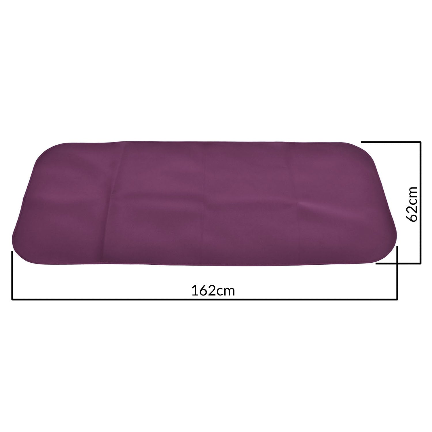 Verschoningsmat XL aubergine afmetingen