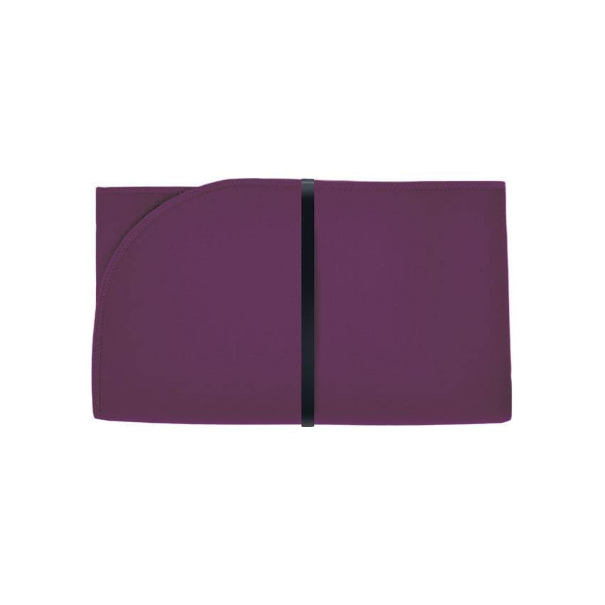 Verschoningsmat XL aubergine opgevouwen