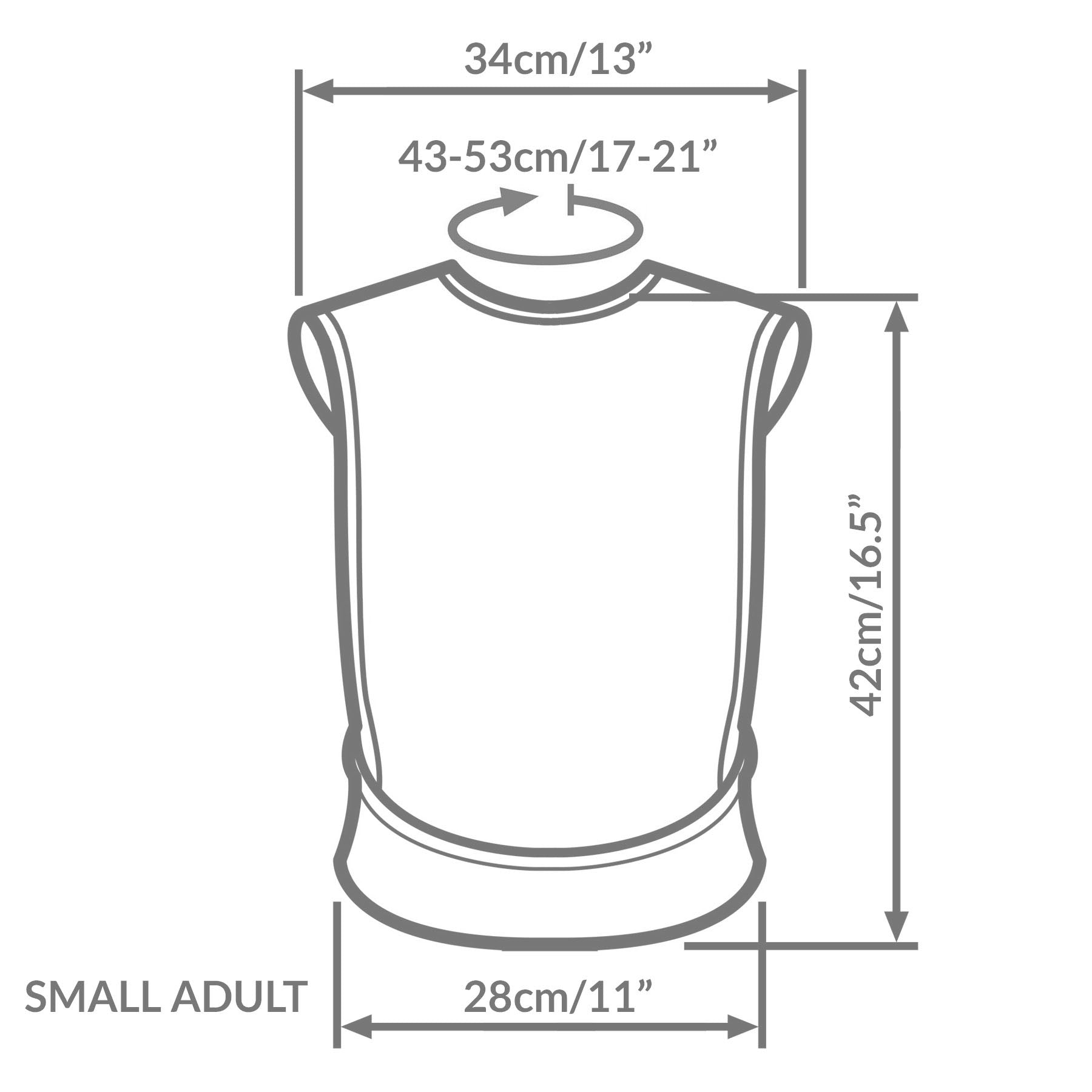 care-designs-adult-bib-small-dimensions