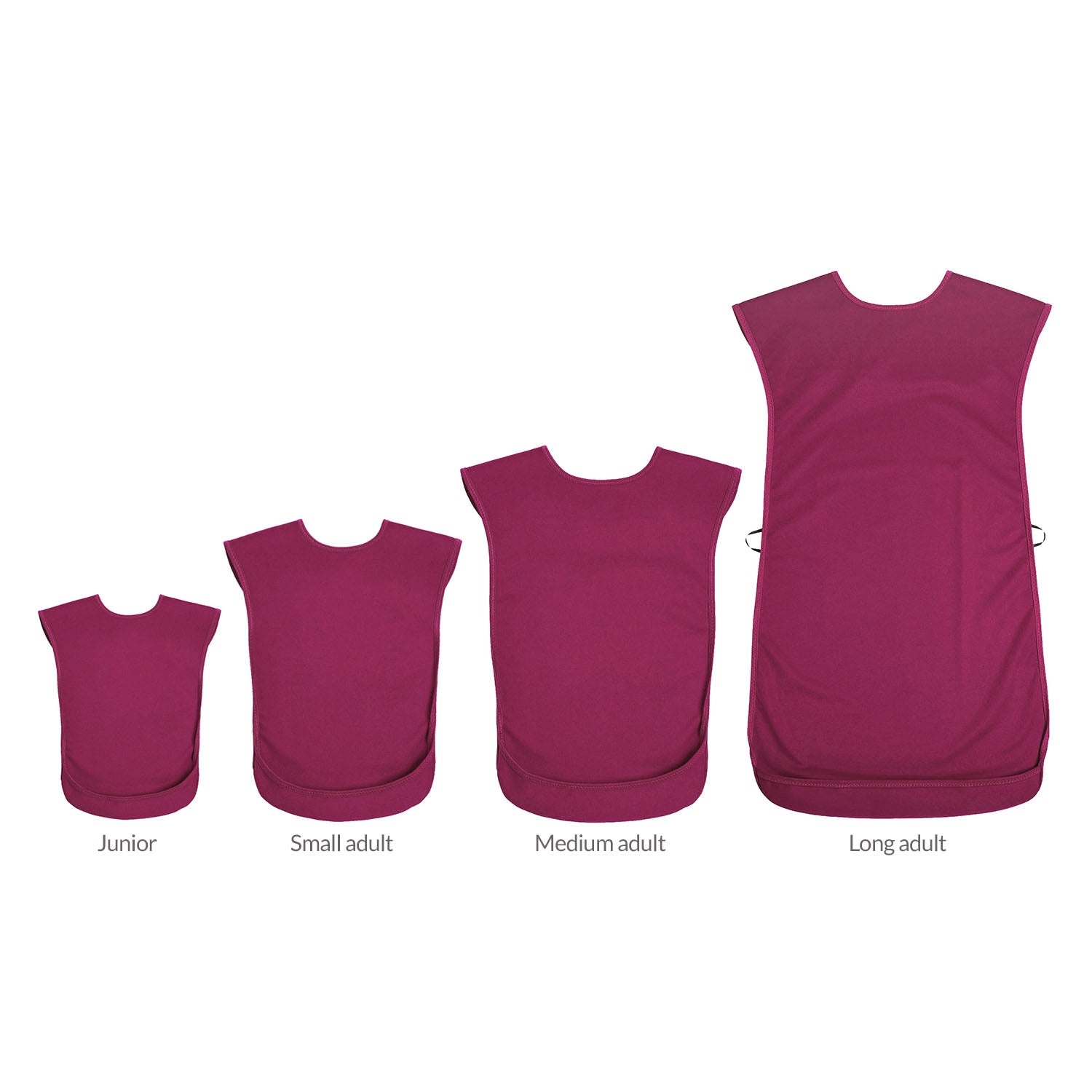 Bibetta Lätzchen Tabard Slab Junior Burgundy Pro80