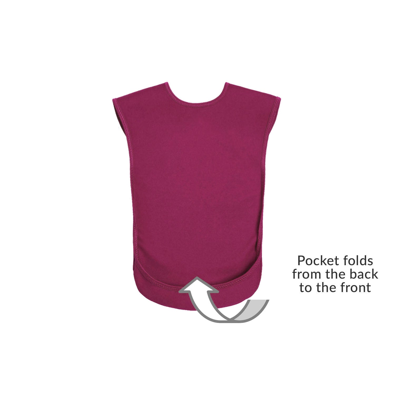 Bibetta Lätzchen Tabard Slab Junior Burgundy Pro80