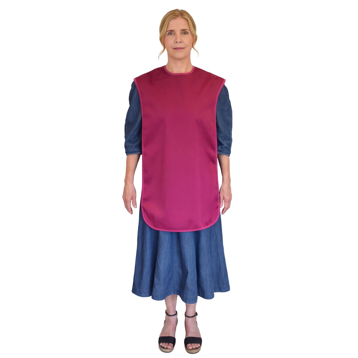 Wasserdichte Latzhose, die Bibetta Tabard Slab Large Wine Red Pro80