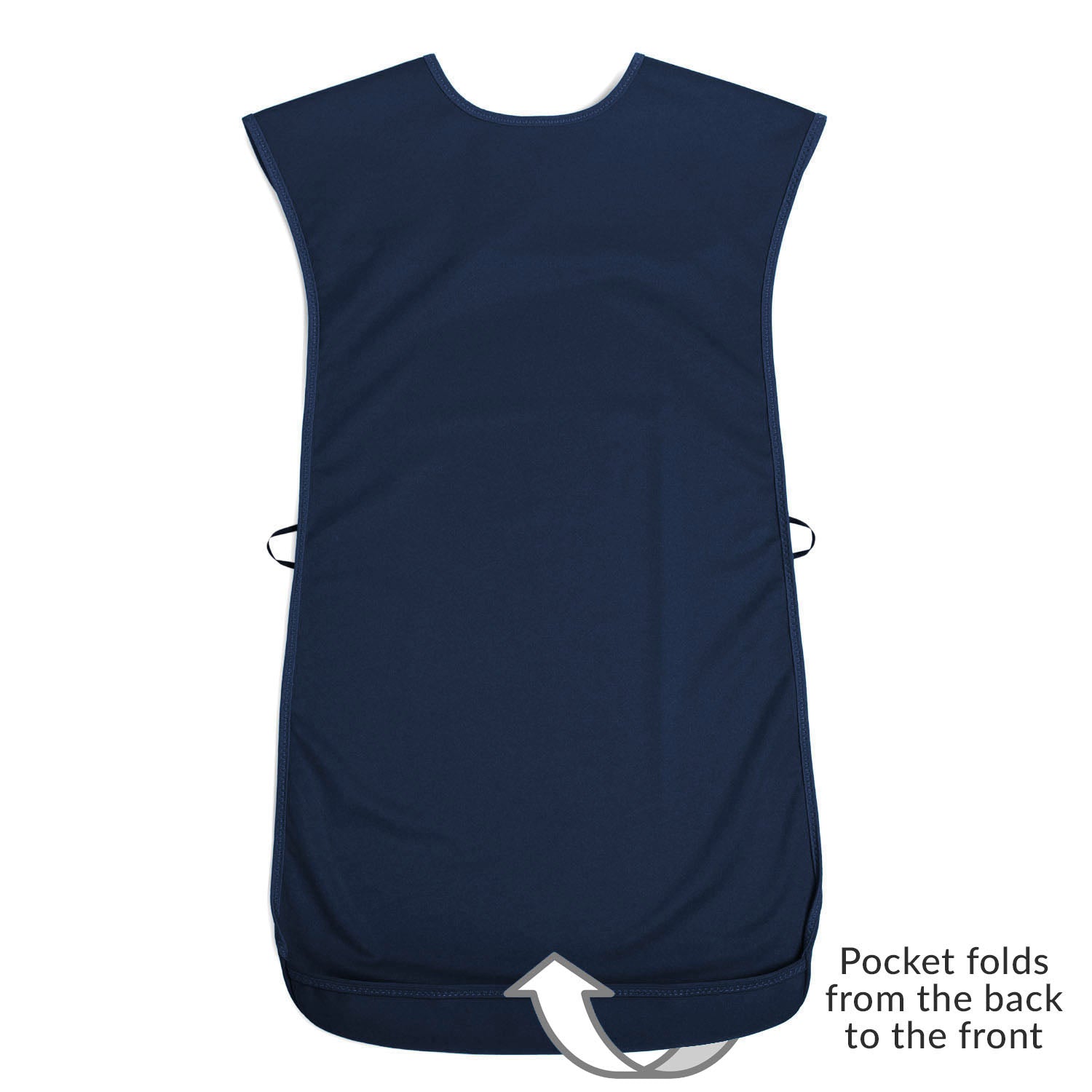Wasserdichtes Lätzchen, das Bibetta Tabard Slab Large Navy Pro80