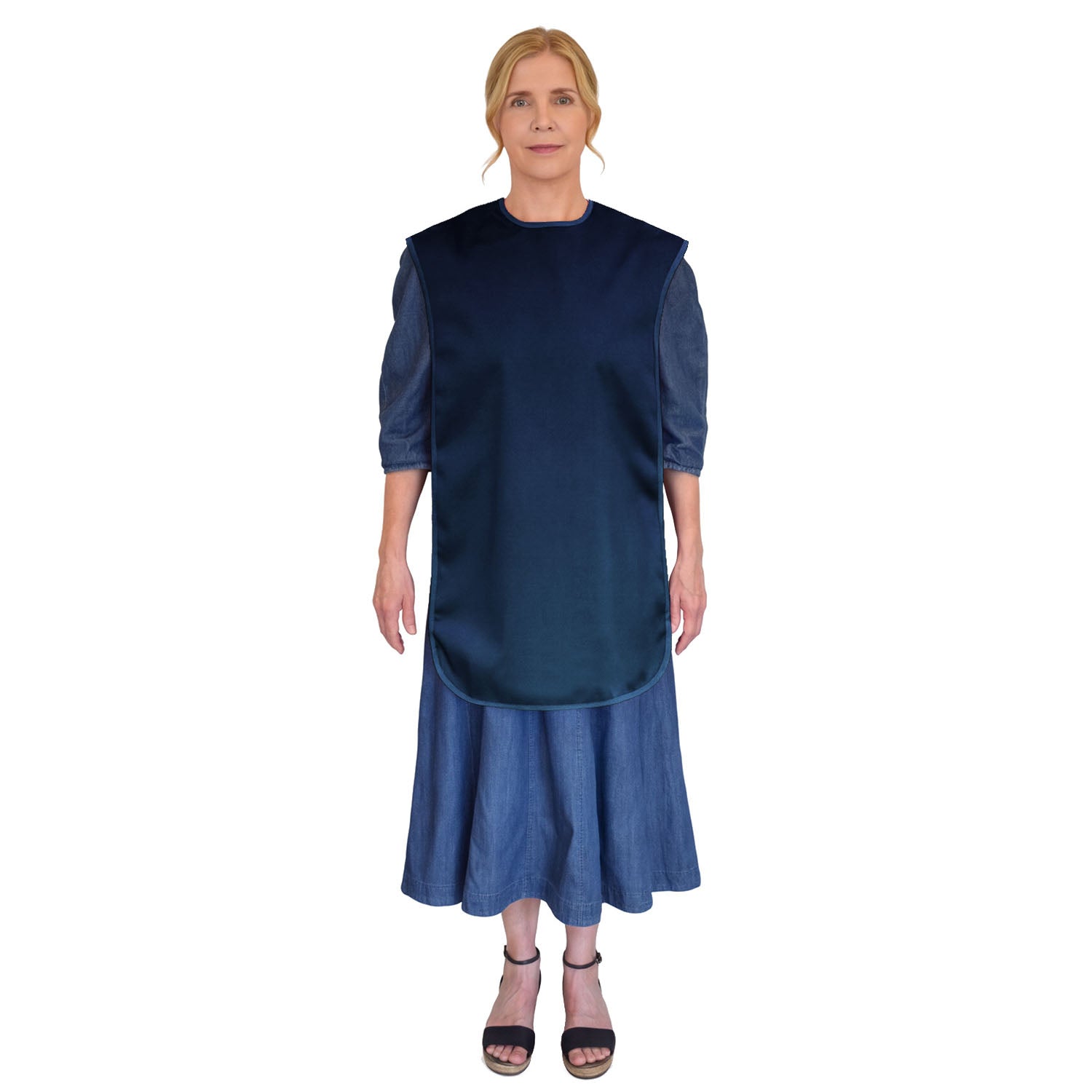 Waterdichte slab, de Bibetta Tabard Slab Large Navy Pro80