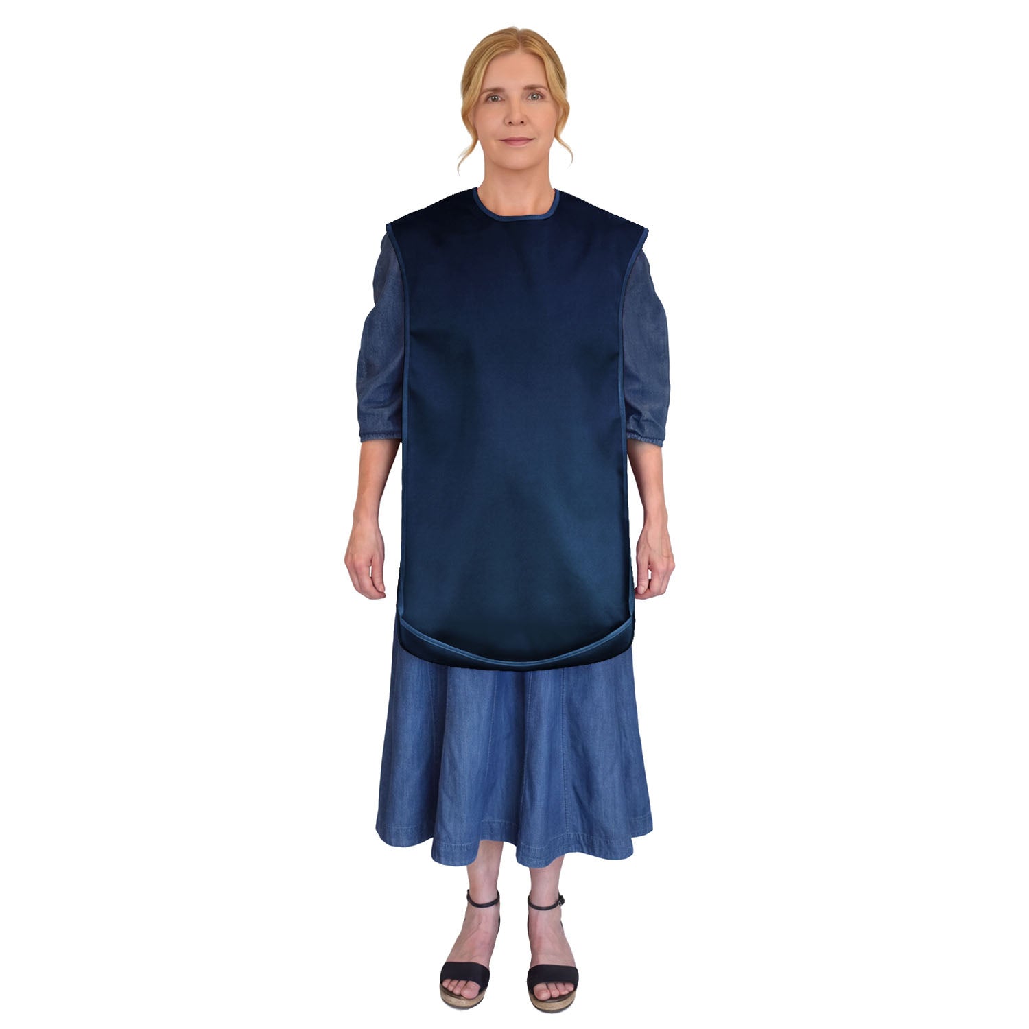 Waterdichte slab, de Bibetta Tabard Slab Large Navy Pro80