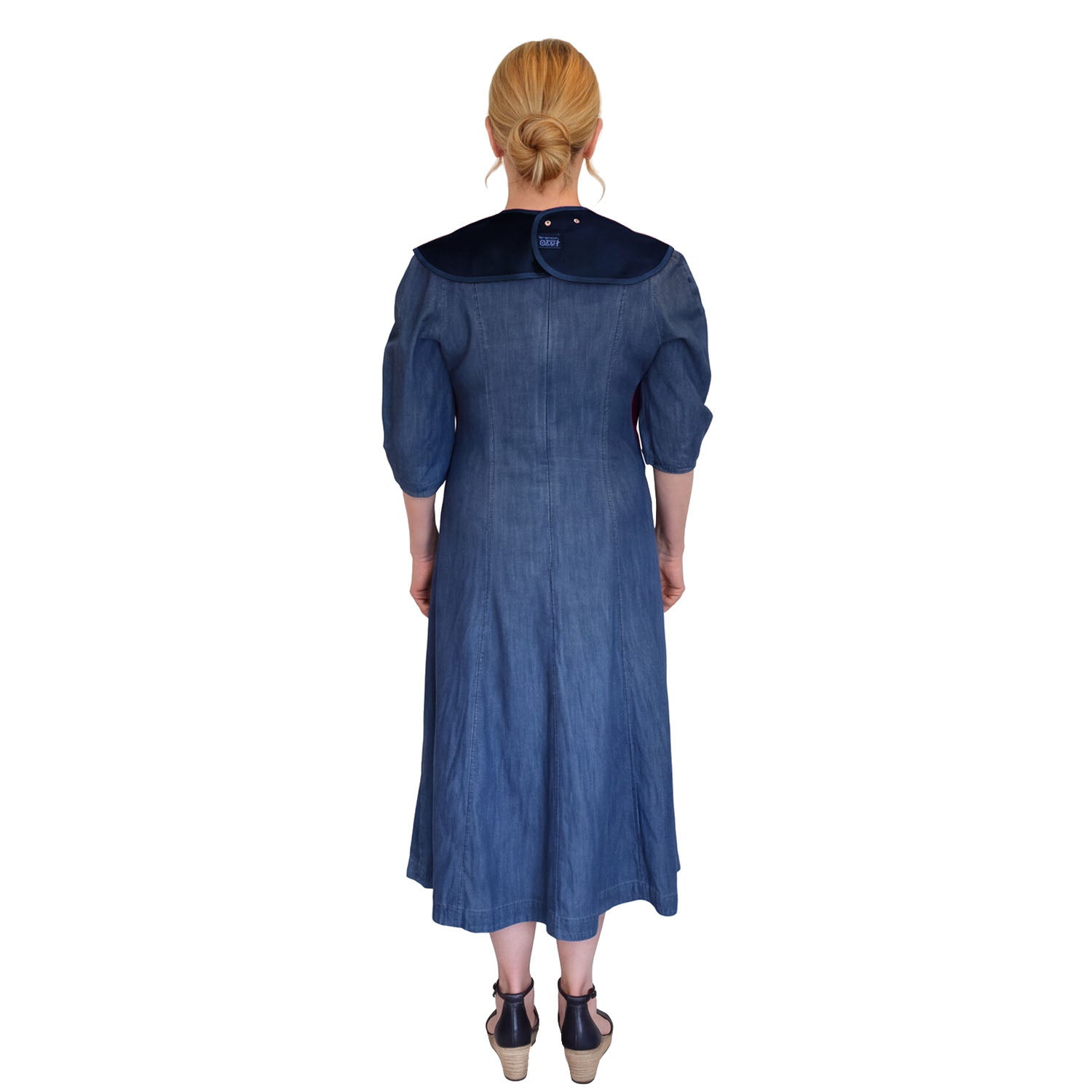 Bibetta Tabard Slab Medium Navy Pro80