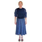 care-designs-adult-bib-tabard-navy-small-on-woman-aa2