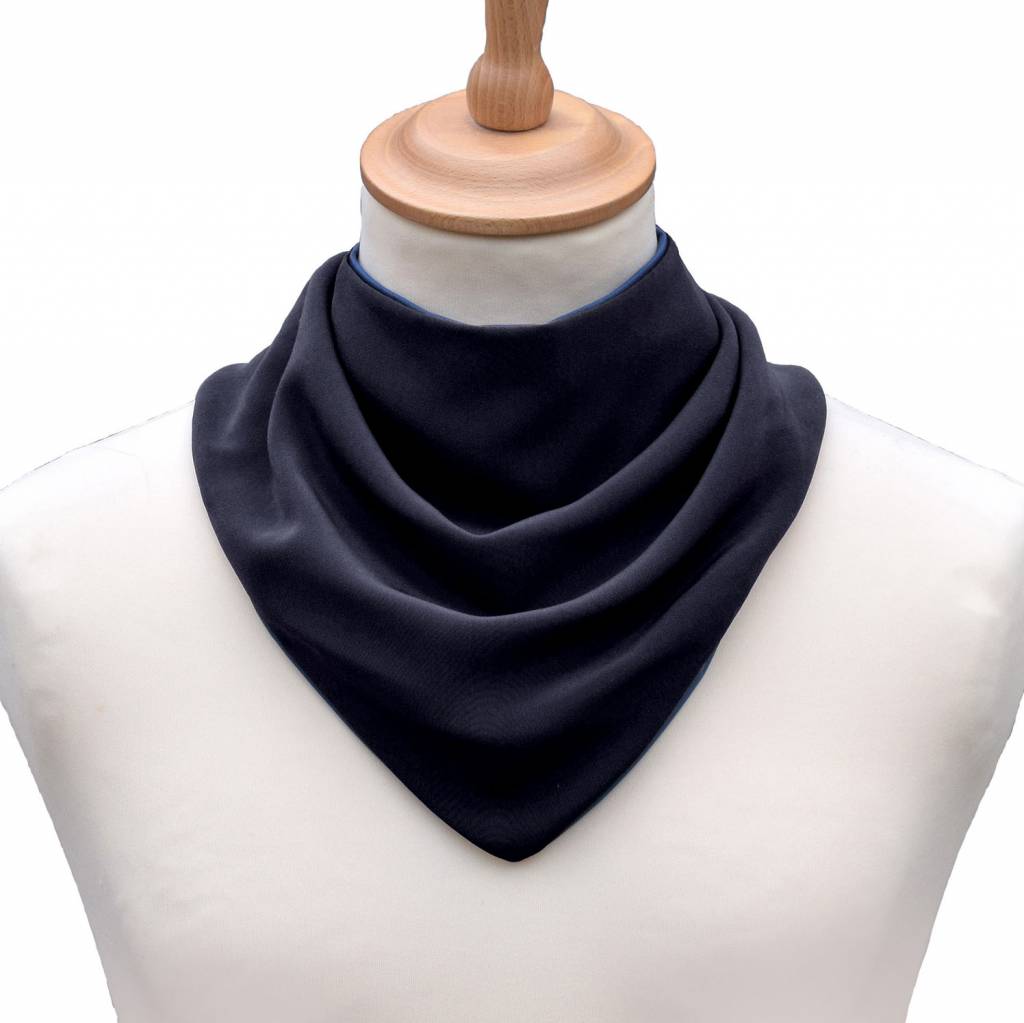CARE DESIGNS adult Neckerchief bib front Charcoal 72dpi