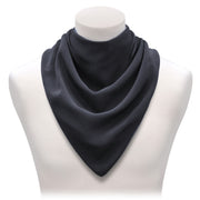 CARE DESIGNS adult neckerchief bib LONG Charcoal 72dpi