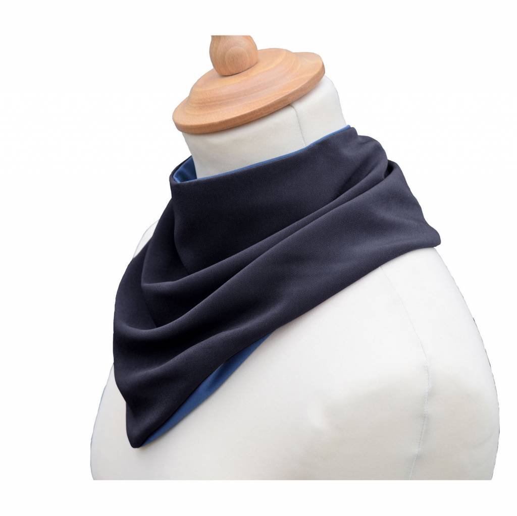 CARE DESIGNS adult Neckerchief bib side Charcoal 72dpi