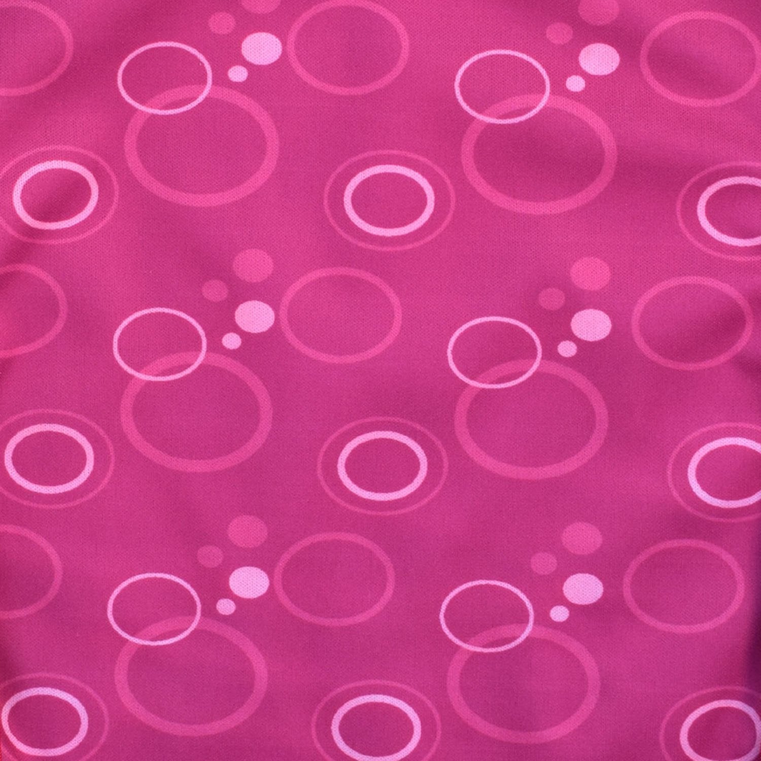 Care Designs Adult Tabard Bib swatch Pink Bubbles 72dpi