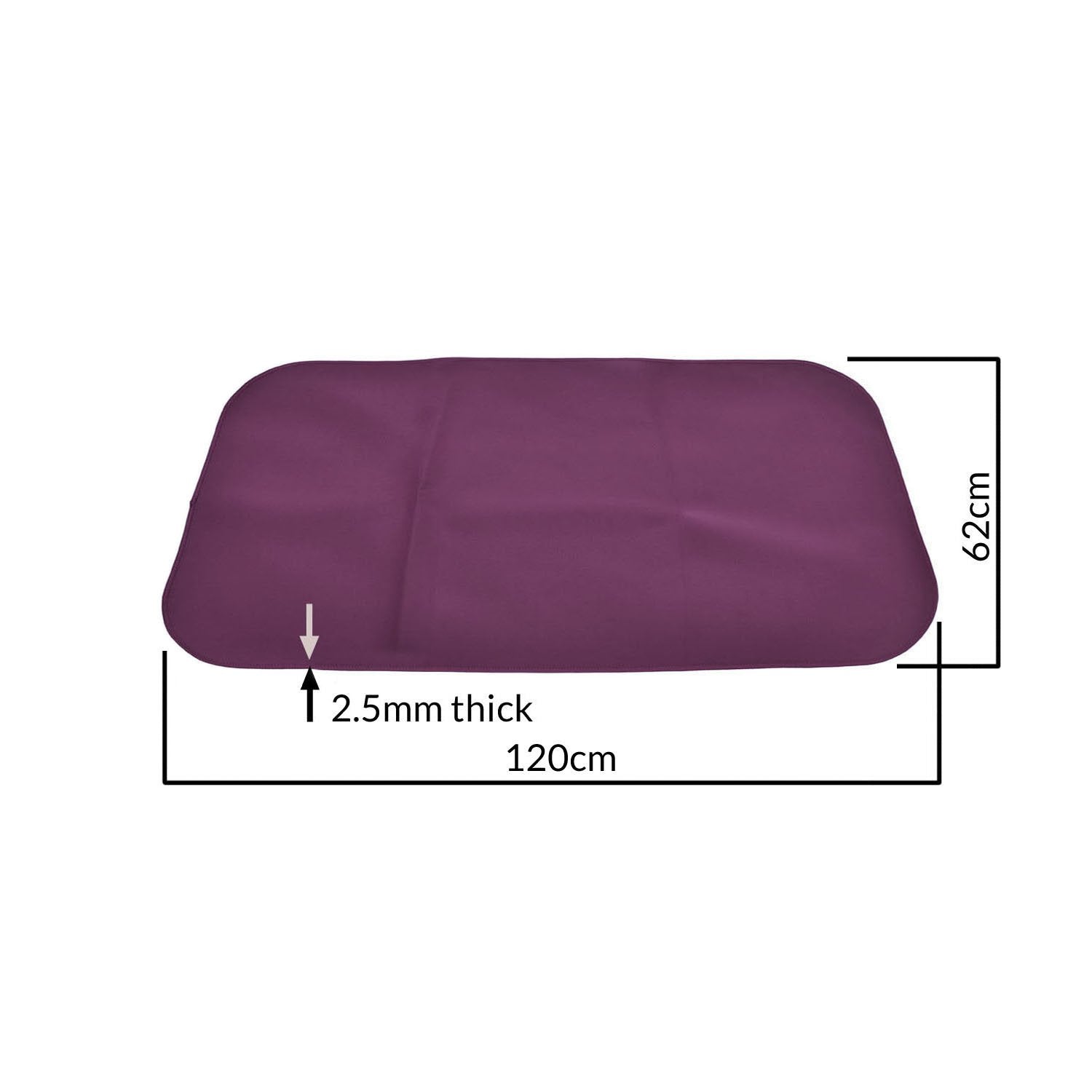 Care Designs JUNIOR Changing Mat Aubergine infographic 2.1 72dpi