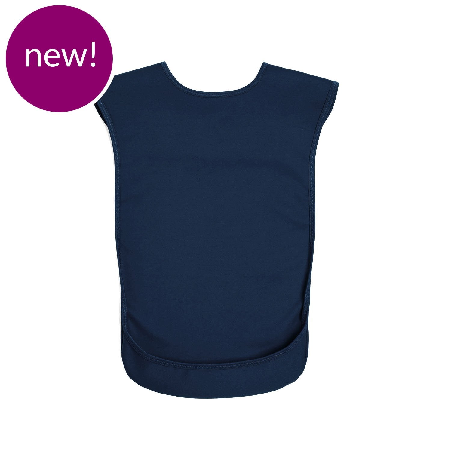 Care Designs Tabard Medium Adult Bib NAVY 064-72dpi NEW